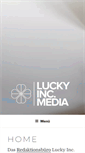 Mobile Screenshot of luckyincmedia.com